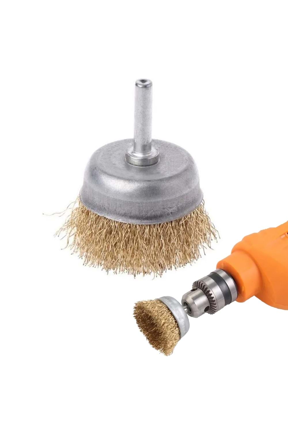 Çanak Fırça Pimli Saçaklı 65 Mm