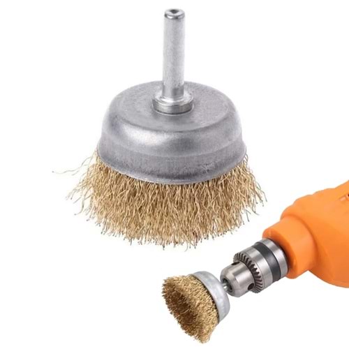 Çanak Fırça Pimli Saçaklı 65 Mm