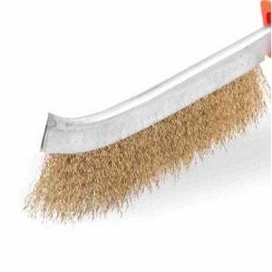 Tel Fırça Kırmızı Saplı Çelik Tel Fırça 225 Mm Garantili