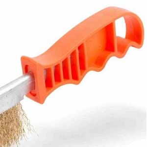 Tel Fırça Kırmızı Saplı Çelik Tel Fırça 225 Mm Garantili