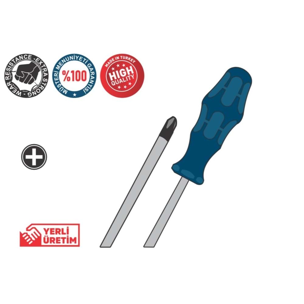 Tornavida yıldız 6*150