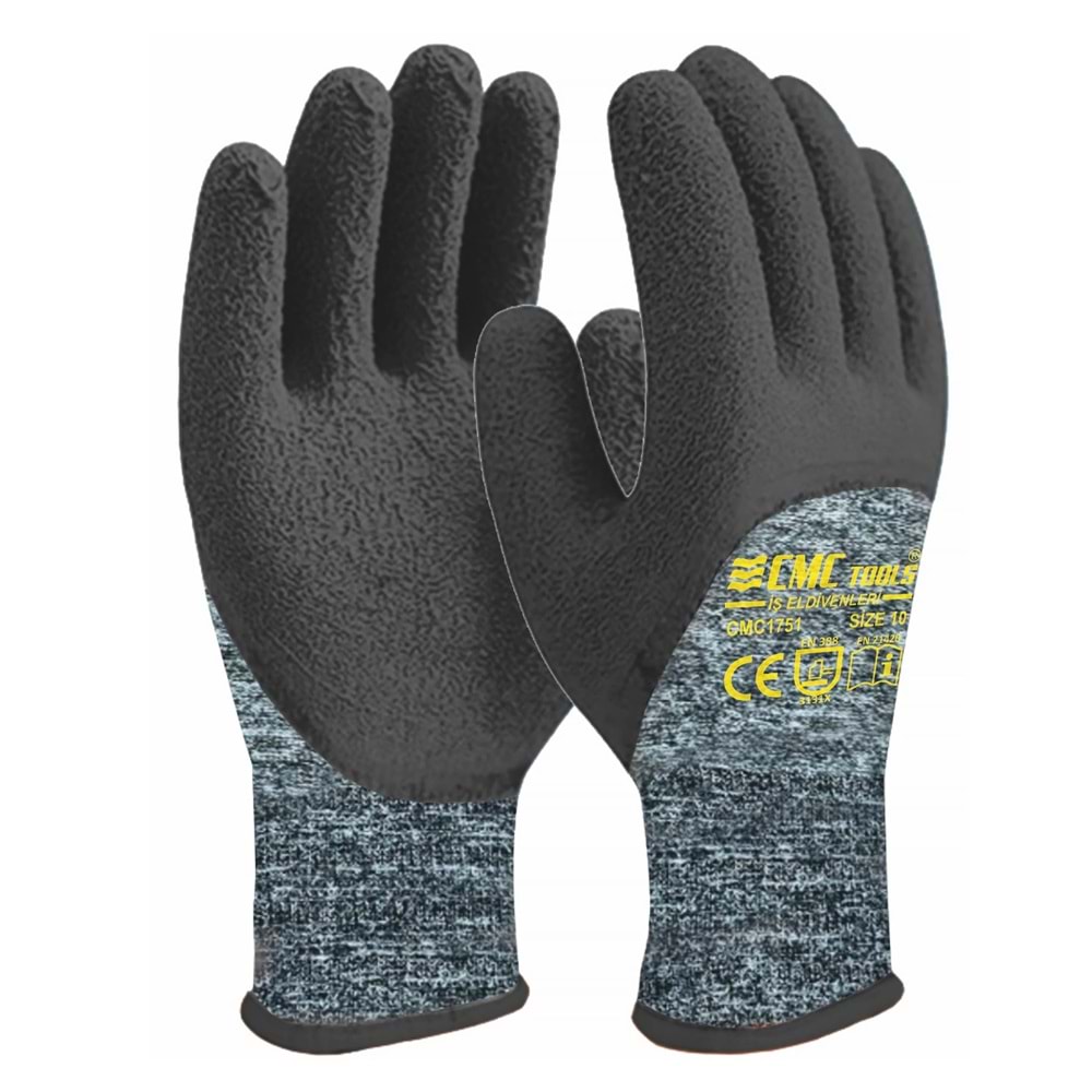 Eldiven Likralı Montaj Eldiveni 3/4