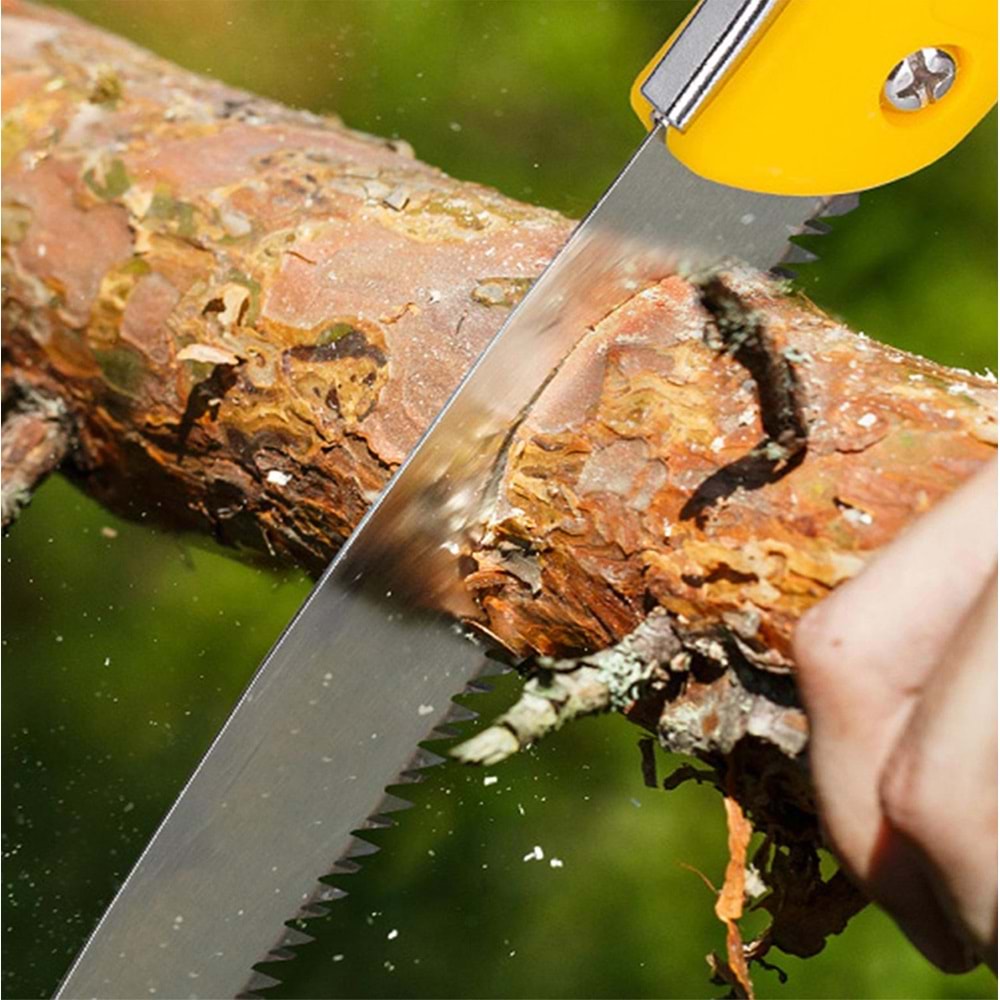 Budama Testeresi Katlanır (Orta Diş) 180 Mm
