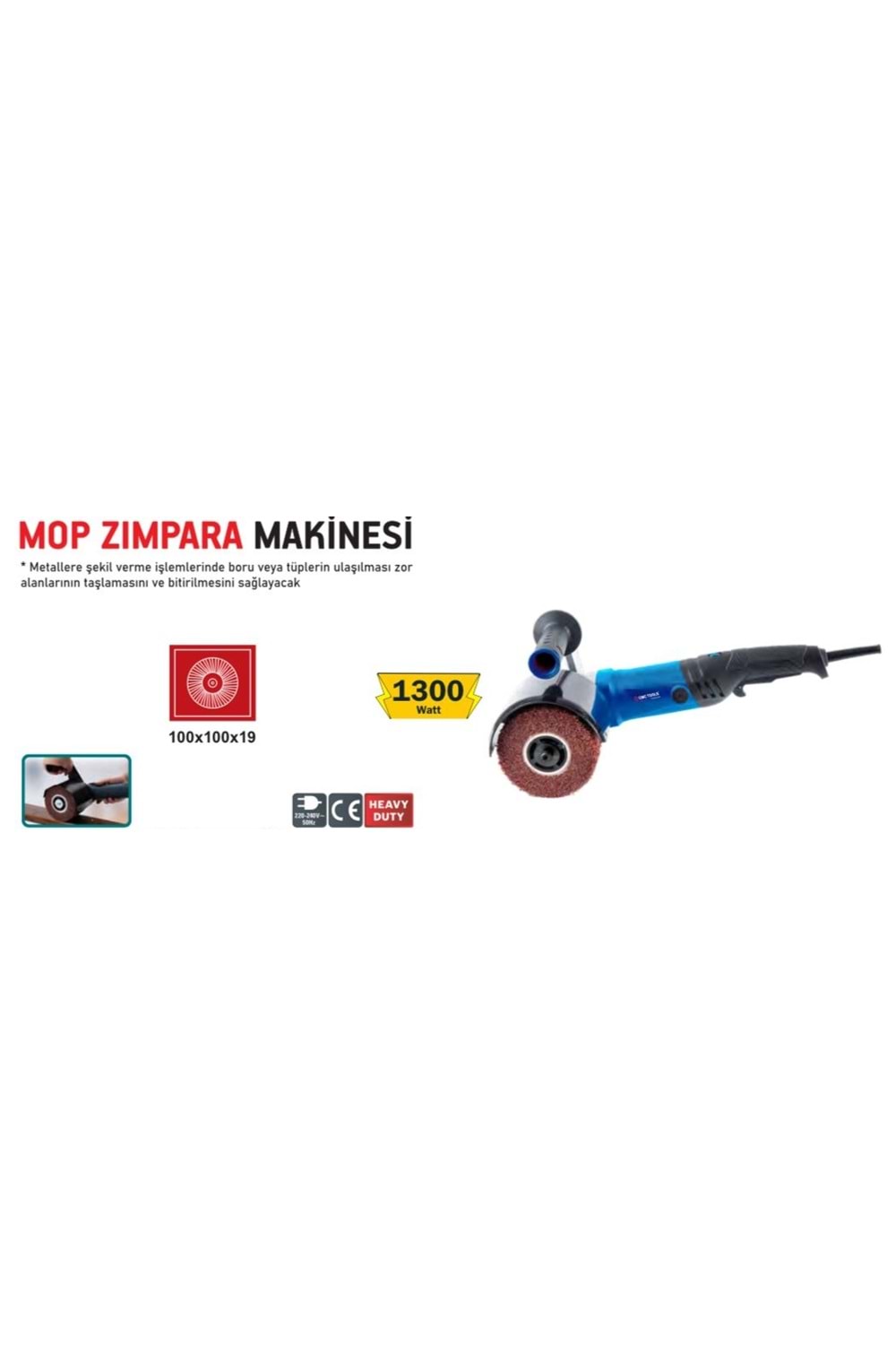 MOP Zımparalama Makinası 1300 W CMC PRO