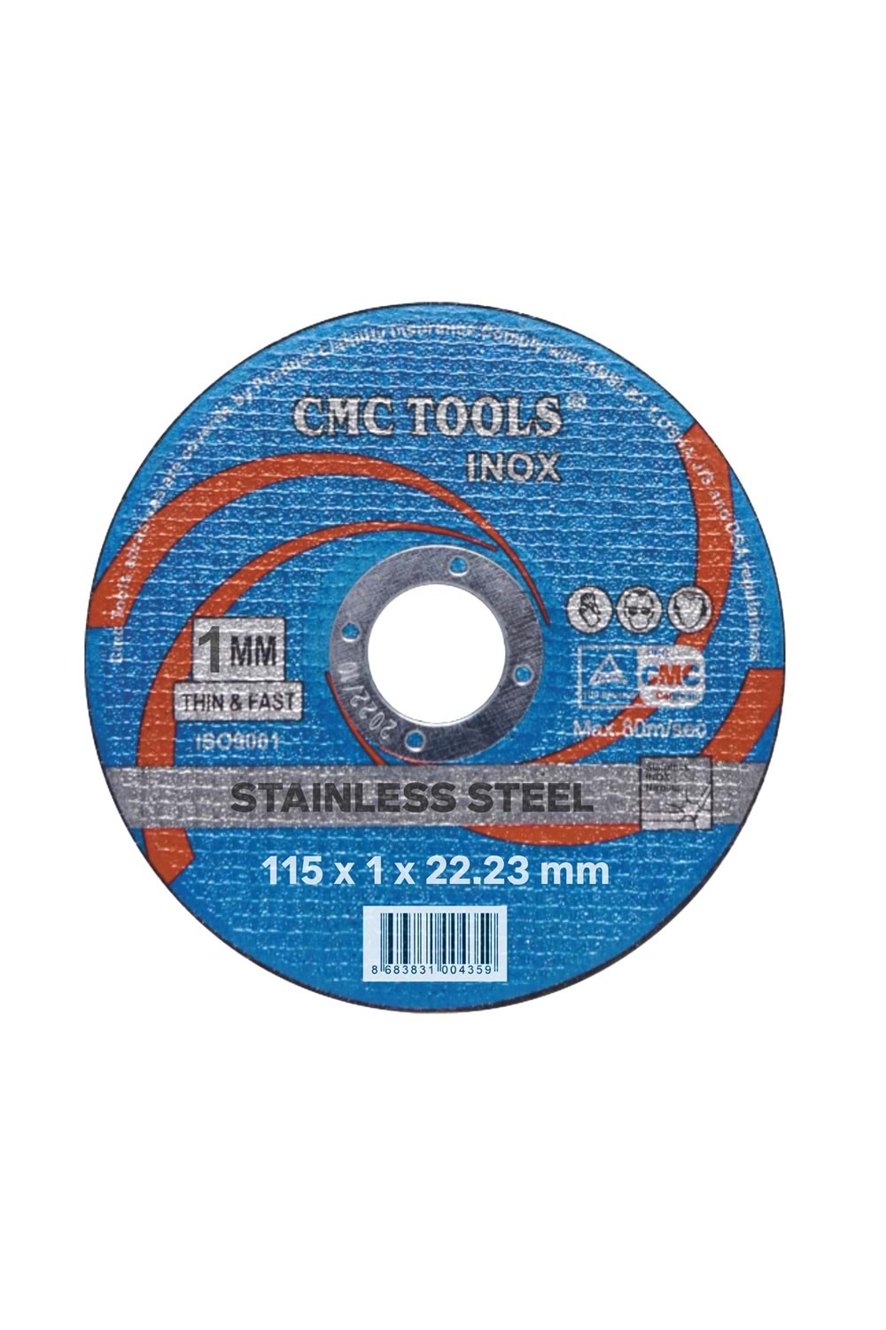 İnox Kesici Taş 115*1 Mm Cmc Tools