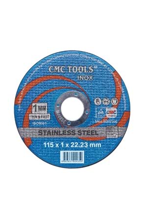 İnox Kesici Taş 115*1 Mm Cmc Tools
