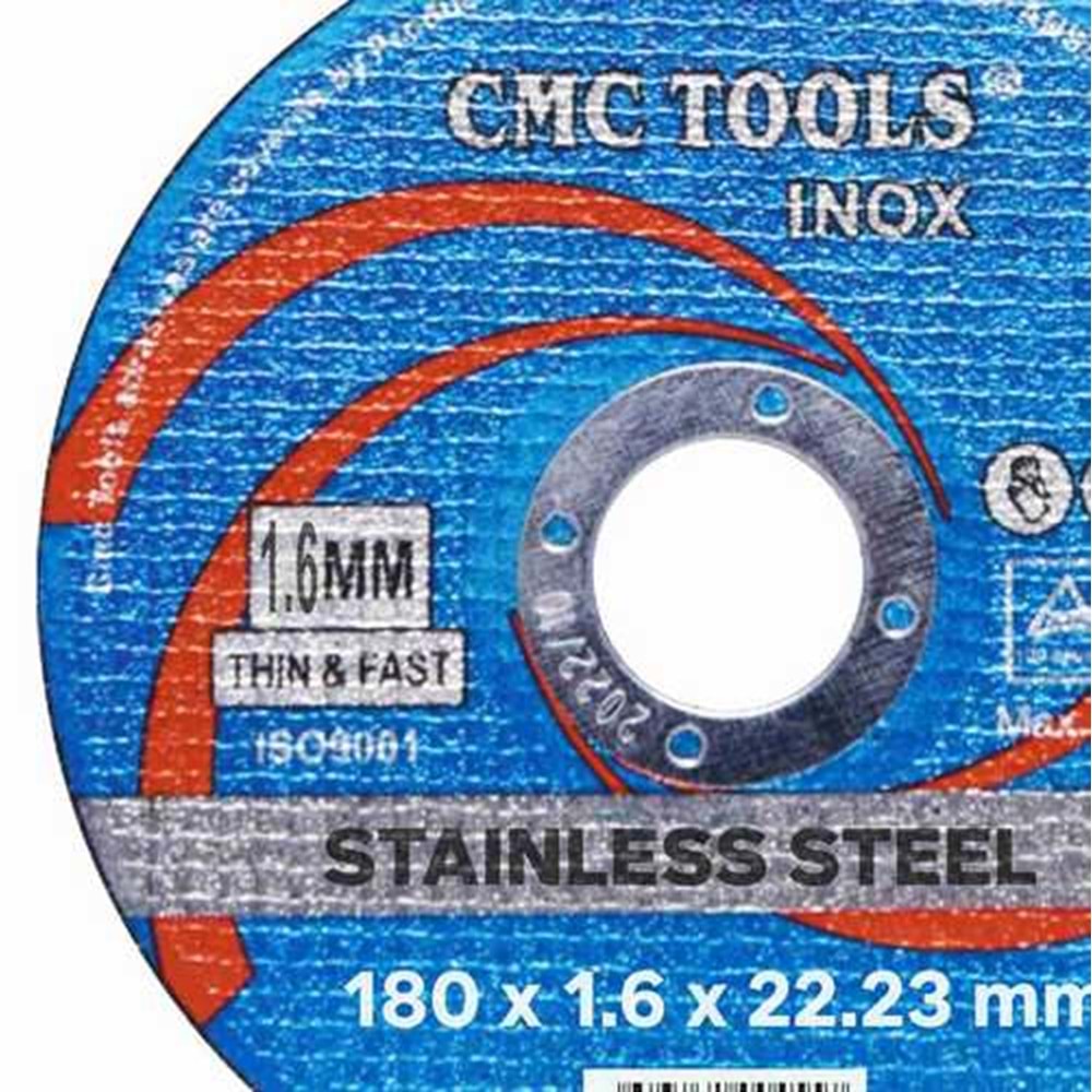İnox Kesici Taş 180*1.6 Mm Cmc