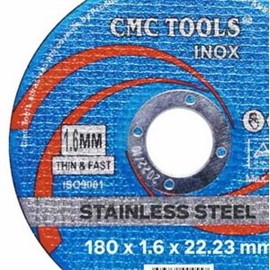 İnox Kesici Taş 180*1.6 Mm Cmc