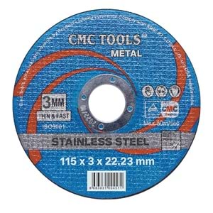 Kesici Taş 115*3.0 Cmc Tools Metal Kesici Taş Canavar Taşı Metal Canavar Taşı