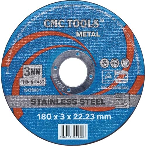 Kesici Taş 180*3 Cmc Tools Metal Kesici Taş Canavar Taşı Metal Canavar Taşı