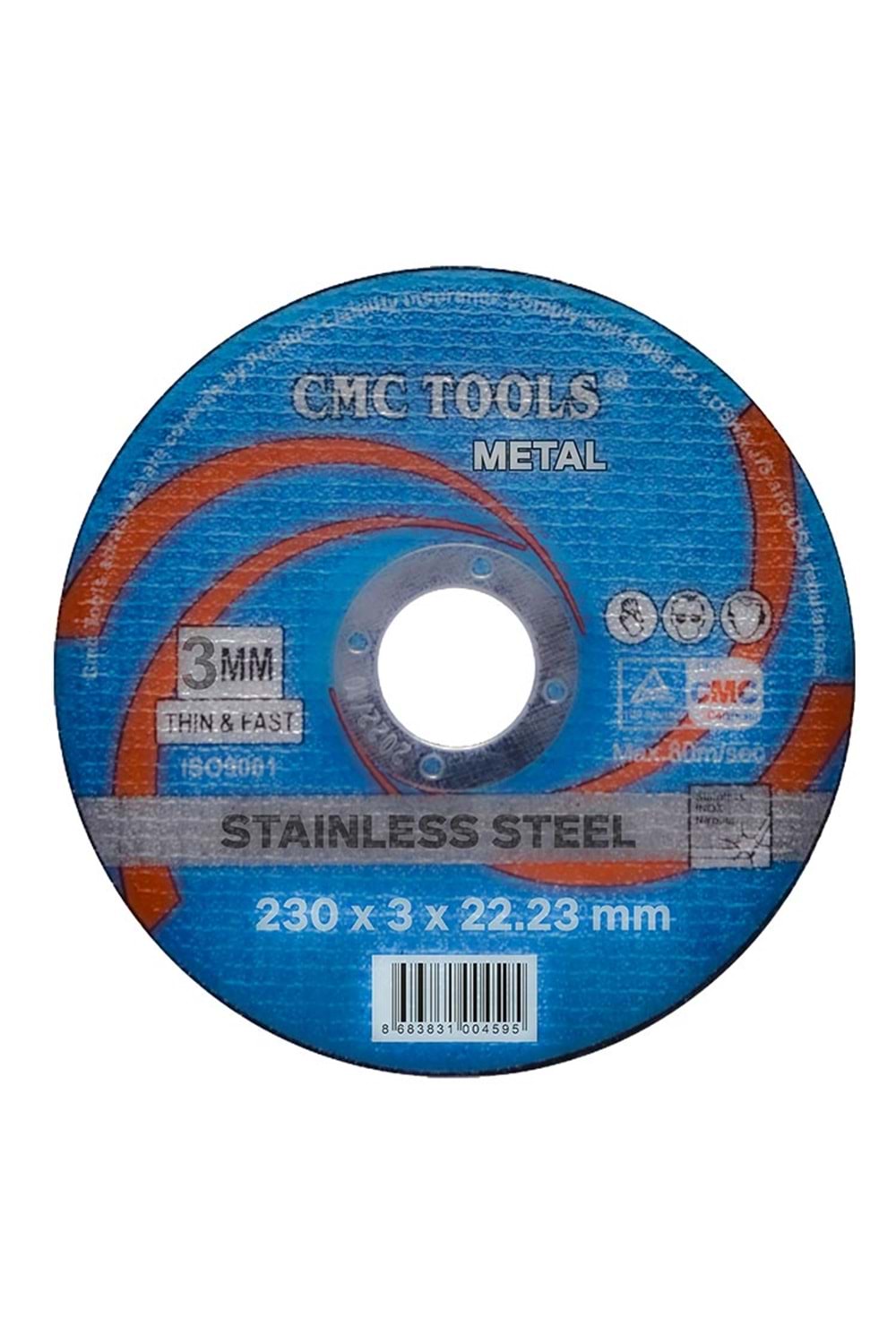 Kesici Taş 230*3 Mm Cmc Tools Metal Kesici Taş Canavar Taşı Metal Canavar Taşı