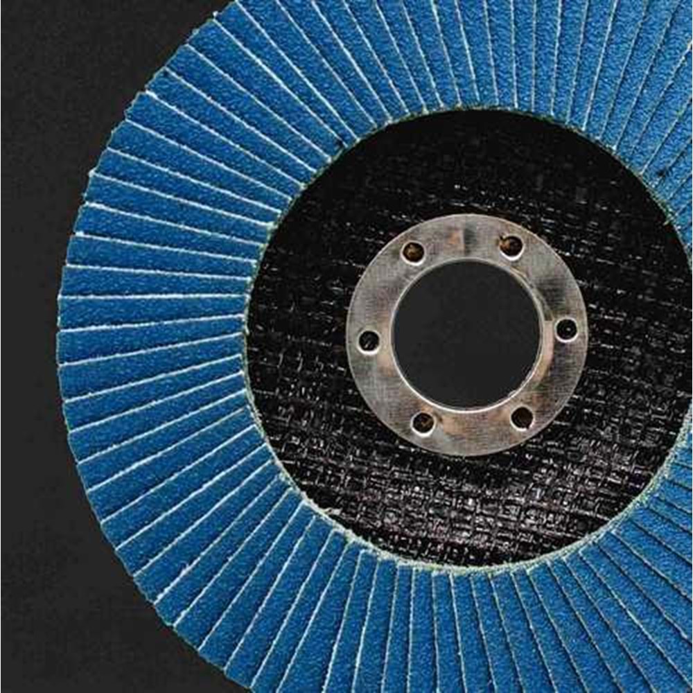 Flap Disk Zımpara Zirkonyum 115mm 80 Kum Zirkonyum Flap Disk Zımpara