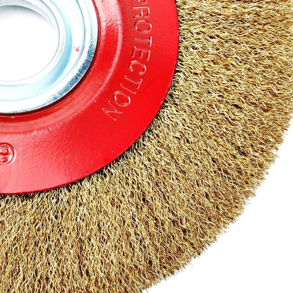 Çelik Tel Fırça Dairesel Çelik Tel Fırça 175 Mm