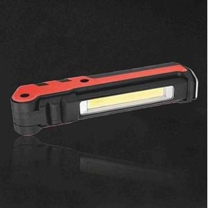 Fener İş Lambası 2200 Mah Cmc4253 Açılabilir Mıknatıslı İş Lambası Şarjlı İş Lambası Piknik Kamp Lambası 2200 Mah Cmc4253