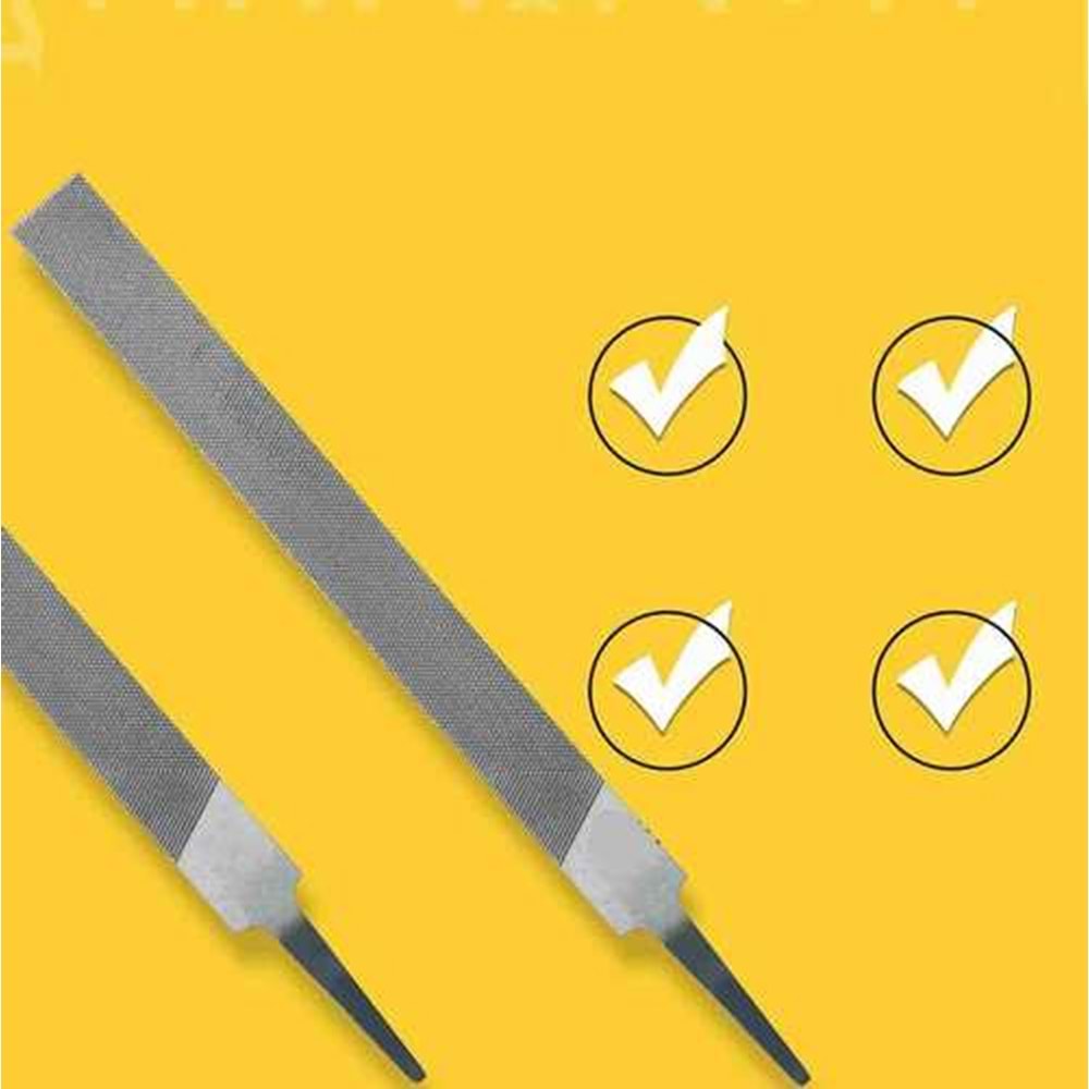Eğe Yassı Eğe Orta Diş- 10 Mm