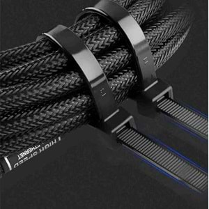 Cırt Kelepçe Siyah Cırt Kelepçe 3.6*250