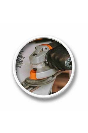 Çanak Fırça Burgulu Çanak Fırça 100 Mm