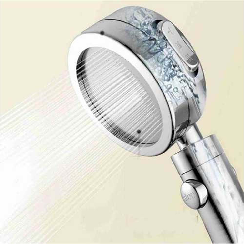 Duş Başlığı 3 Fonksiyon Stop Düğmeli Cmc5096