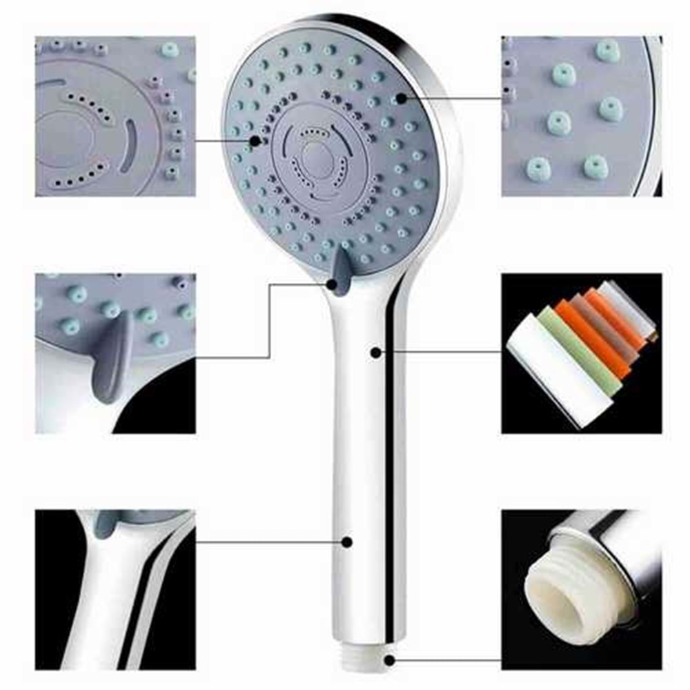 Duş Başlığı 5 Fonksiyon