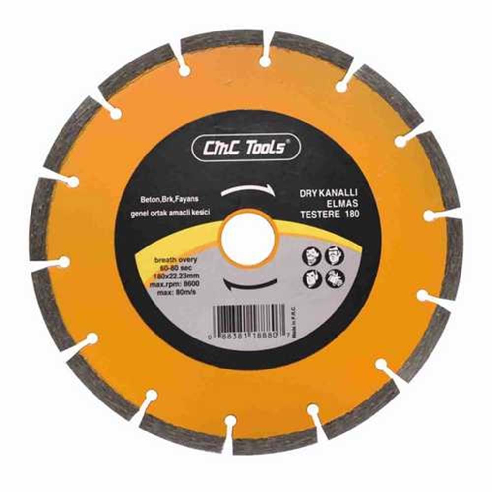 Elmas Testere Soketli Elmas Testere 115*22 Cmc Tools