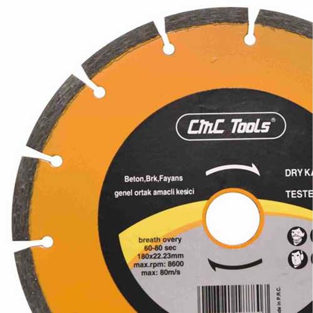 Elmas Testere Soketli Elmas Testere 115*22 Cmc Tools