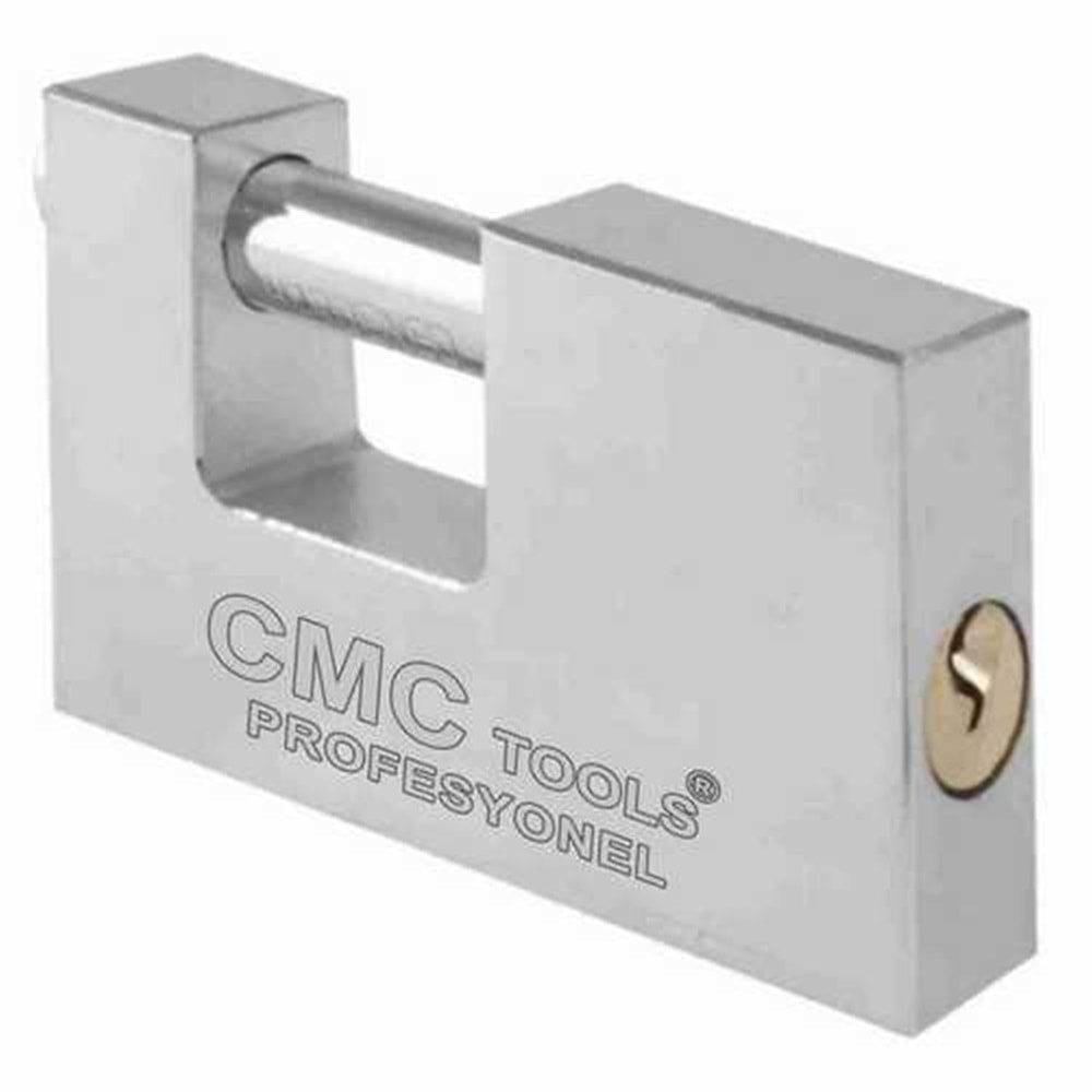 Asma Kilit Cmc Eko Yassı Kilit 80 Mm Asma Kilit