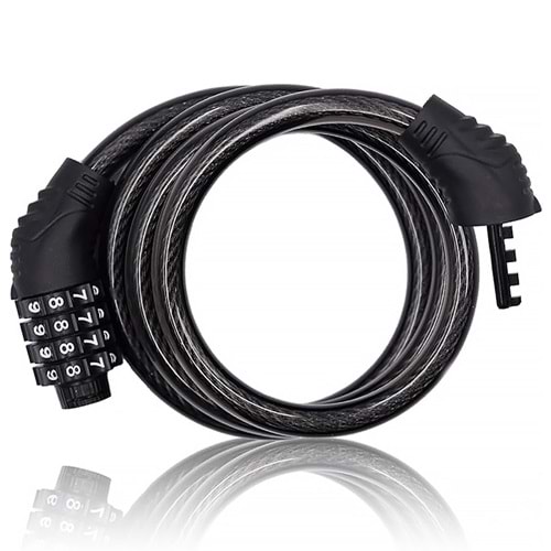 Bisiklet Kilidi Şifreli 80 Cm 12 mm