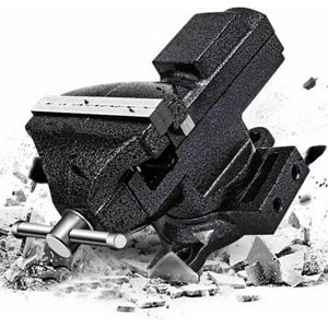Dönerli Tezgâh Mengene Cmc Mengene 100 Mm