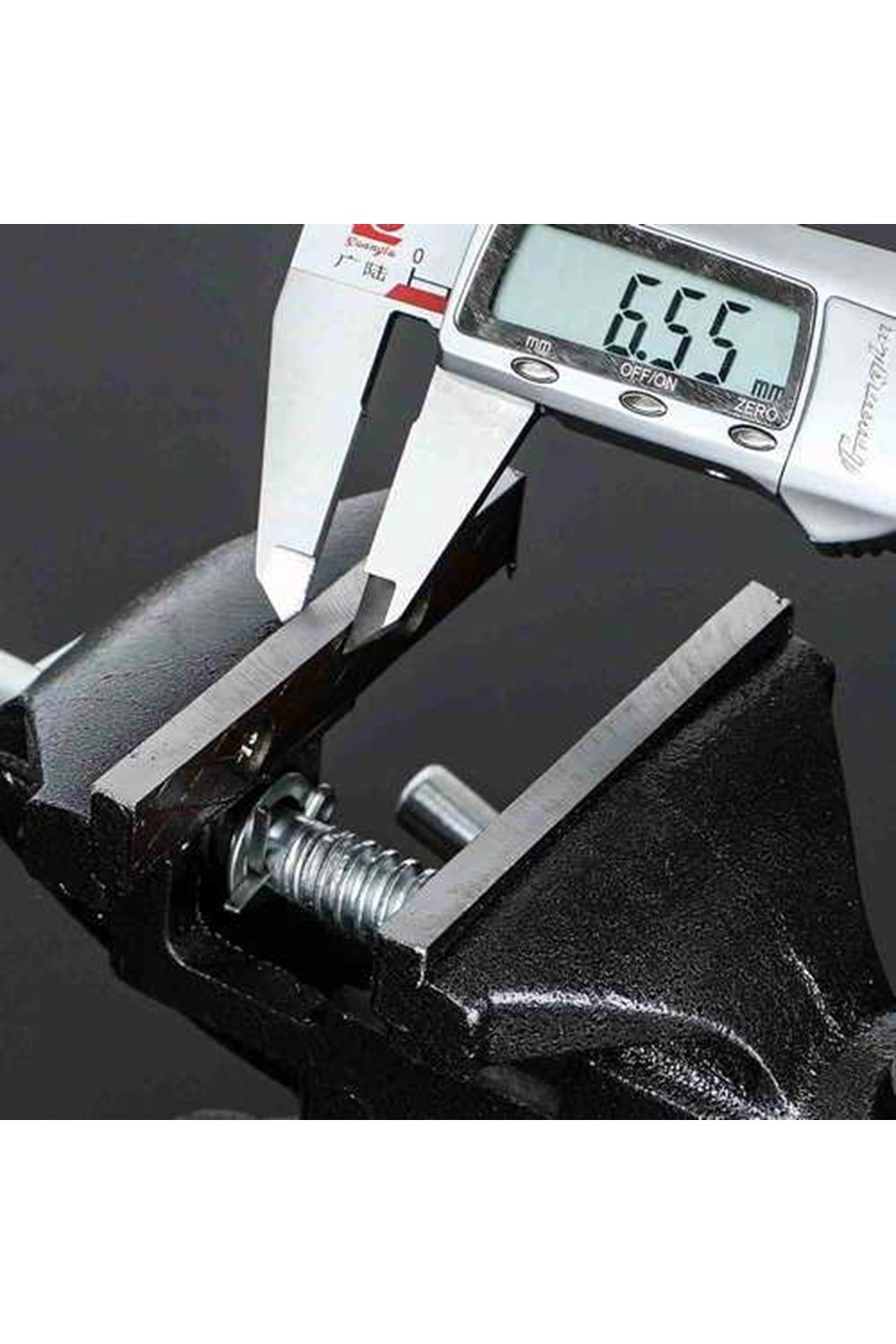 Dönerli Tezgâh Mengene Cmc Mengene 125 Mm