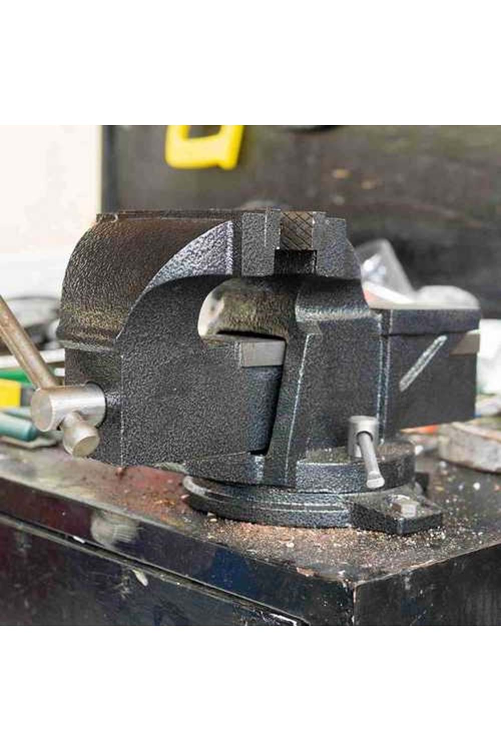 Dönerli Tezgâh Mengene Cmc Mengene 150 Mm