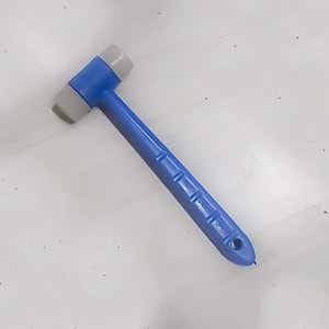 Tokmak 40 Mm Camcı Tokmağı Plastik Mavi Tokmak Seramikçi Tokmağı Fayans Tokmağı