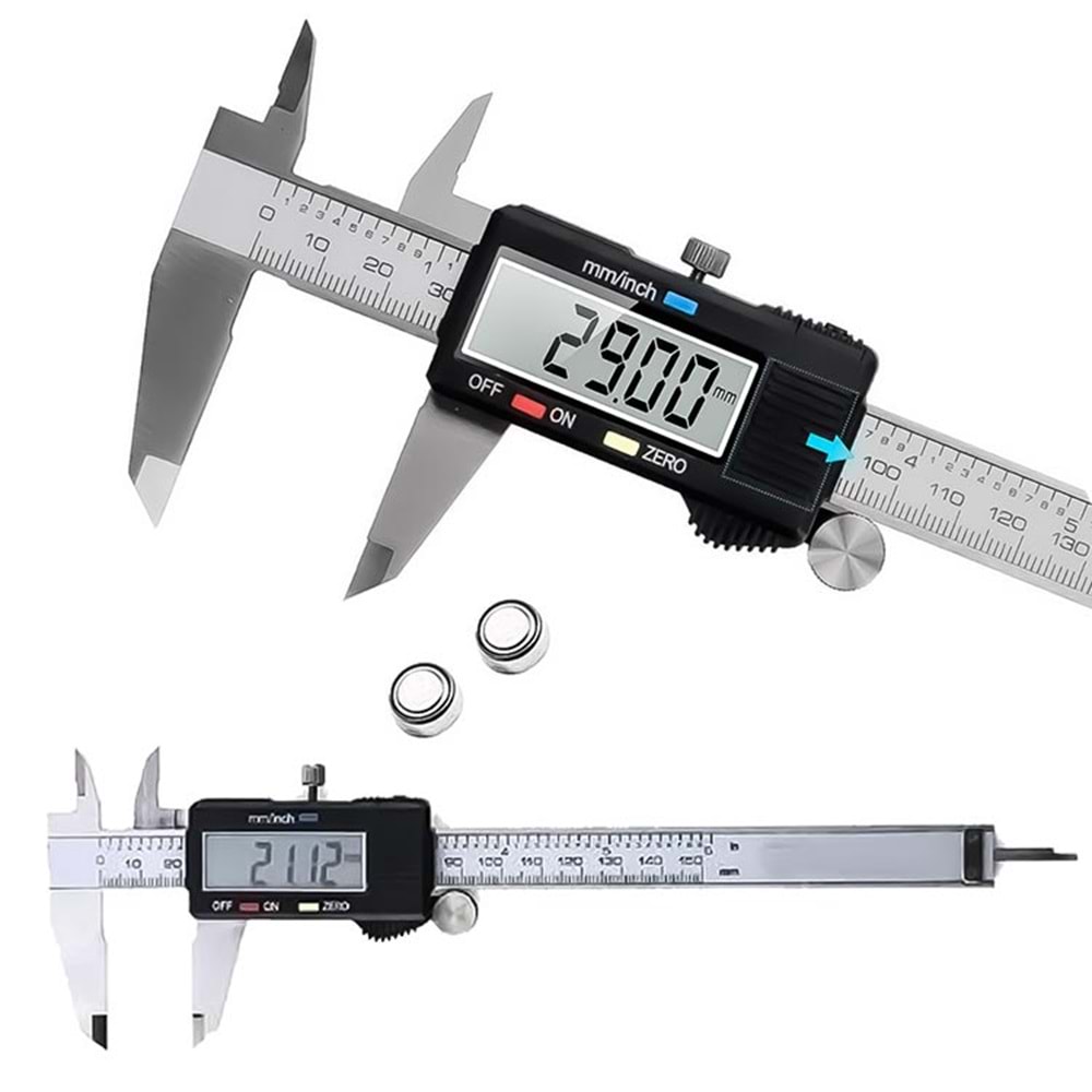 Kumpas Metal Cmc Dijital Kumpas 150 Mm