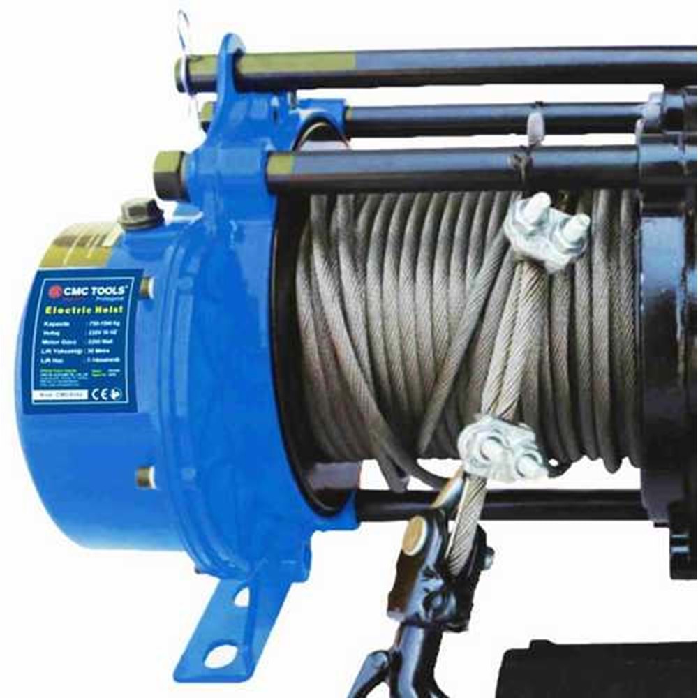 Elektirikli Vinç 750-1500 Kg 2200 W Cmc Tools (Bakır Motor)