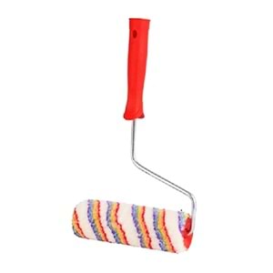 Rulo Boya Rulosu Gökkuşağı Dış Cephe Rulo 20 Cm