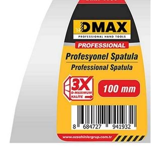 Spatula Fiber Saplı Spatula 100 MM DMAX