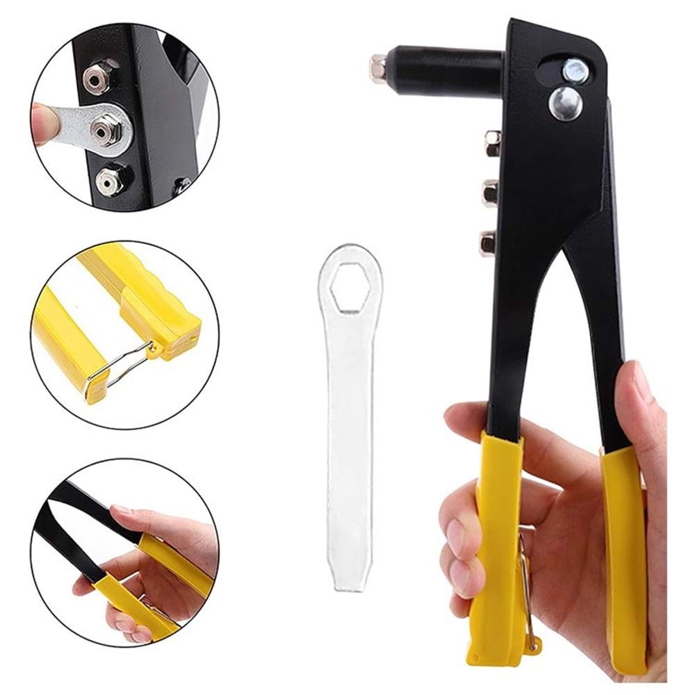 Perçin Makinası Tabancası DMX Yedekli Perçin Tabancası Vakumlu Perçin Tabancası Yedekli