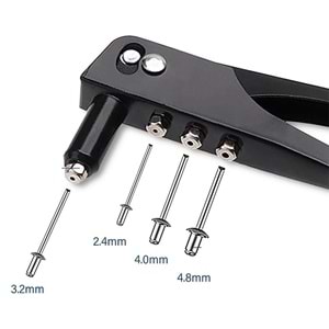 Perçin Makinası Tabancası DMX Yedekli Perçin Tabancası Vakumlu Perçin Tabancası Yedekli