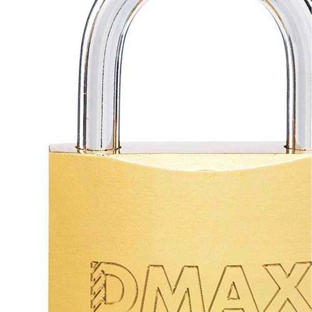 Asma Kilit DMAX 32 MM Sarı Asma Kilit