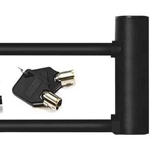 Motosiklet Kilidi 13 MM x 31 CM DMAX Motor ve Direksiyon Kilidi