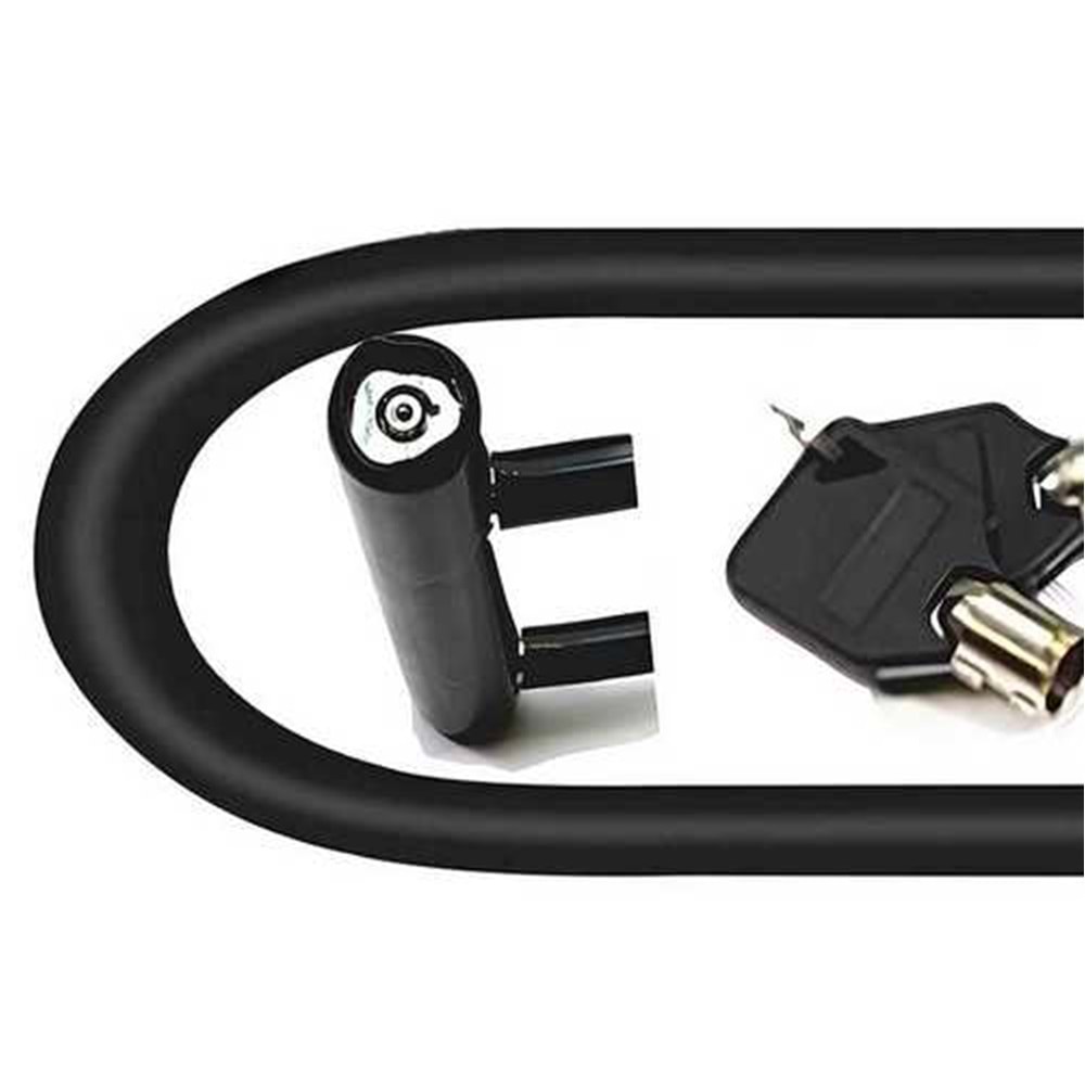 Motosiklet Kilidi 13 MM x 31 CM DMAX Motor ve Direksiyon Kilidi