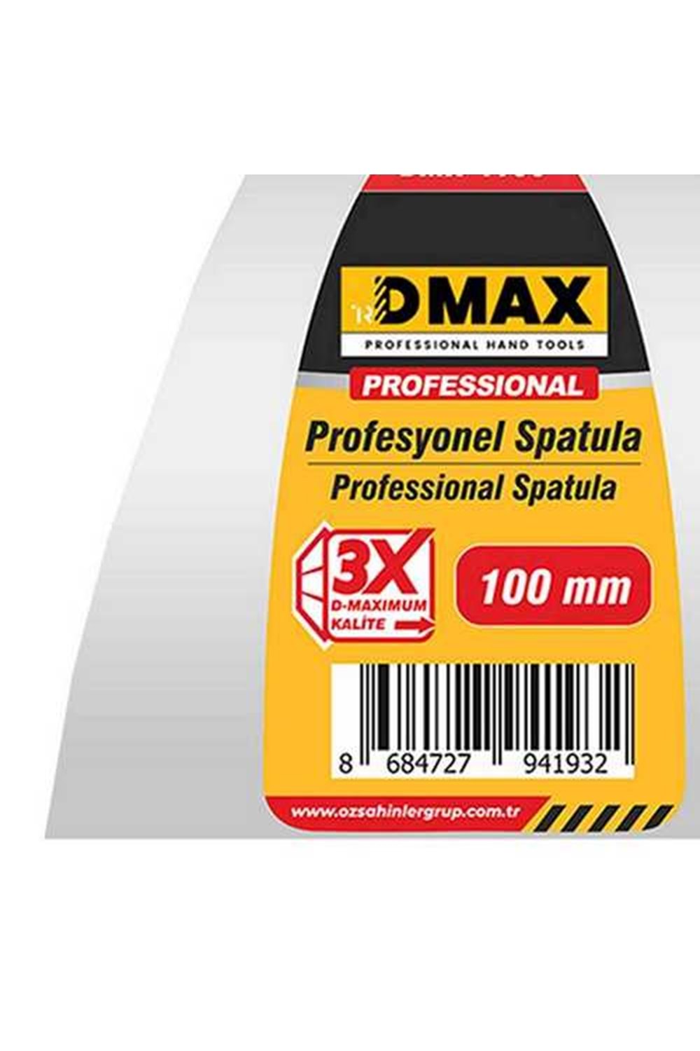 Spatula Fiber Saplı Spatula 125 MM DMAX
