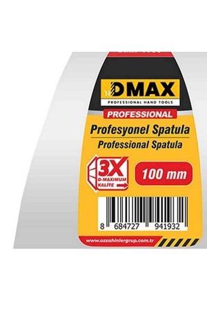 Spatula Fiber Saplı Spatula 125 MM DMAX