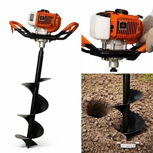 Toprak Burgu Makinesi EA52 52cc 2 Zamanlı Ibeltech