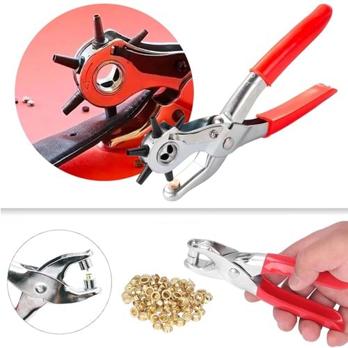 Kemer Delme Makinesi 2 li Delik Açma Pensesi