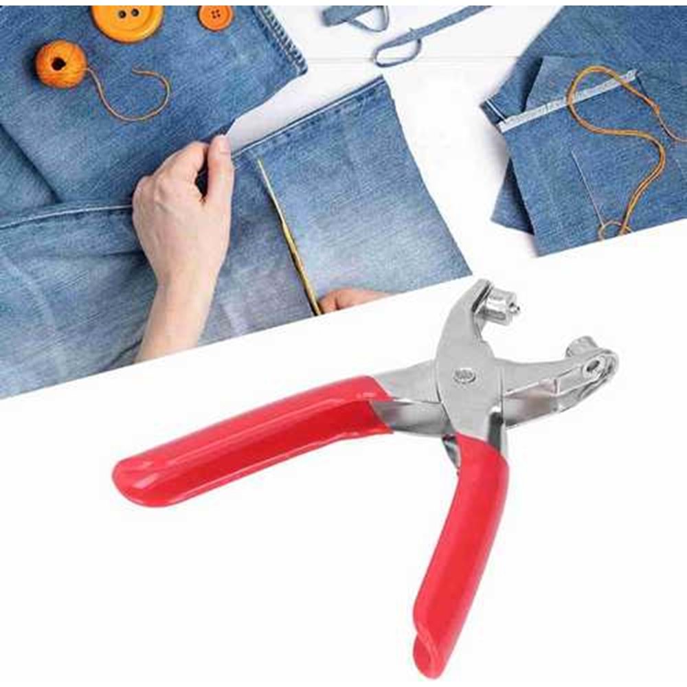 Kemer Delme Makinesi 2 li Delik Açma Pensesi