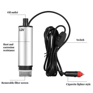 Mazot Pompası Emka Mini 12V 51 Mm Akaryakıt Pompası