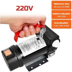 Mazot Pompası Emka Mini 220V Akaryakıt Pompası