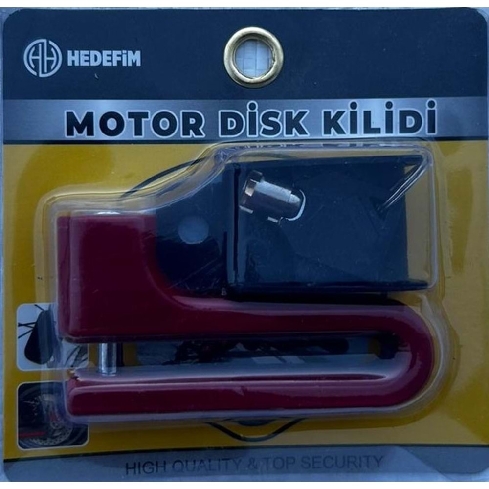 Motosiklet Disk Kilidi Hd-2036 Motor Disk Kilidi Küçük Kaliteli Motosiklet Disk Kilidi