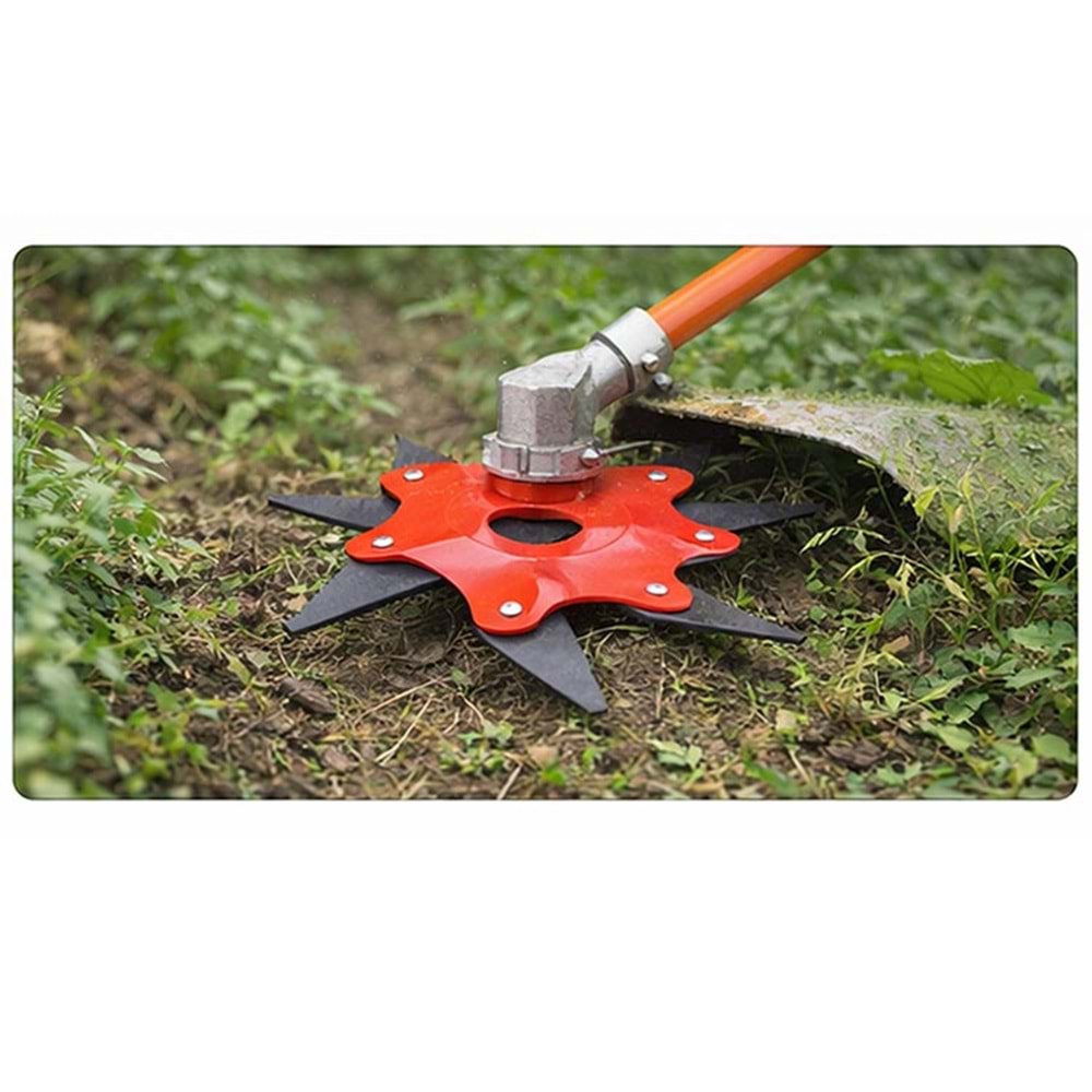 Tırpan Aparatı 6 Bıçaklı Yıldız Model IBL-TA12