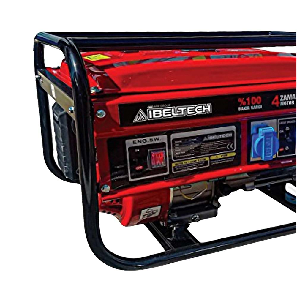 Jeneratör 2,8 KW 4 Zamanlı Jeneratör Bakır Sargılı Jeneratör Benzinli Jeneratör 2,8 KW Jeneratör